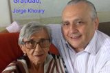 Jorge Khoury lamenta morte da amiga e ex-professora