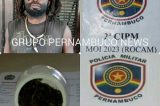 Cabrobó: Homem preso com ‘charo’