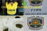Cabrobó: Mais outro preso com baseado