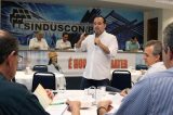 Em debate no Sinduscon, Julio Lossio defende investimentos na construção civil