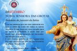 Mensagem do Comandante do CPRN alusiva à Nossa Senhora das Grotas Mensagem do Comandante do CPRN alusiva à Nossa Senhora das Grotas