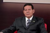 Mourão executa corte de 100% da verba destinada à Globo e outras mídias