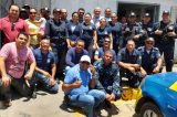Homenagem da Inspetora-chefe da Guarda Municipal de Juazeiro aos Guardas Municipais
