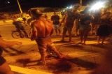 Homem cai na faca em Sobradinho