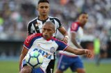 No Nilton Santos, Botafogo perde para o Bahia e se complica no Brasileirão