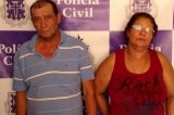 Casal é preso suspeito de tráfico de drogas em Senhor do Bonfim