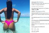 Juliana Paes faz topless em praia paradisíaca