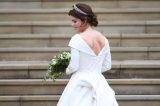 Casamento Real: Por que a princesa Eugenie escolheu um vestido que deixava sua cicatriz à mostra