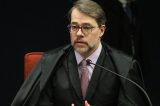Dias Toffoli critica ‘notinhas públicas’ e diz que Bolsonaro dialoga com extremos