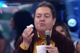 Faustão comete erro grave e chama apresentadora da concorrência na Globo