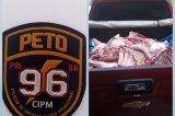 Policia de Sobradinho prende político em flagrante transportando carne de maneira irregular