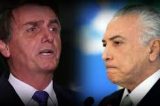 Bolsonaro quer Temer tocando logo a reforma da Previdência