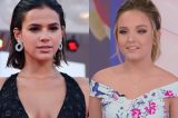 Bruna Marquezine imita Larissa Manoela, paga mico, e é massacrada