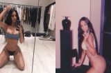 Retrospectiva 2018! O ano de Kim Kardashian em selfies sensuais