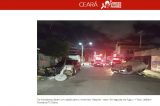 Dirigindo nu, homem causa acidente de trânsito em Fortaleza