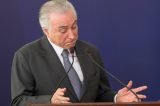 Magoado com críticas de Lula às reformas, Temer vai apoiar Bolsonaro