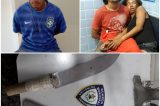 3 são presos por causarem baixaria e usarem armas branca em Petrolina