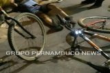 Acidente com motociclista na Avenida Sete de Setembro
