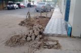 Bagaceira deixada pelo SAAE em Juazeiro
