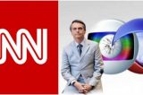 Com elogio, Bolsonaro mata a credibilidade da CNN Brasil antes mesmo da estreia