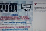 Governo da Bahia abre inscrições para cursos em Juazeiro sem conhecimento dos interessados