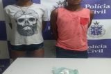 Dupla é flagrada com cacaína em Juazeiro