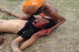 Homem cai na garrada na Orla de Petrolina