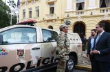 Governador entrega viaturas para combater crime organizado no interior