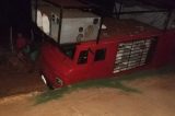  Carro de som cai no carnal da vergonha em Sento Sé 