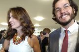 De férias, Fátima Bernardes acompanha posse do namorado em Brasília