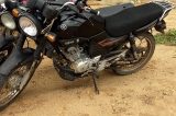 Motocicleta é apreendida com homem acusado de estelionato