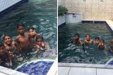 Advogada é ‘salva’ por crianças que pediram para tomar banho na sua piscina