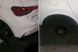 Pneus de carro são roubados durante festejos  na Bahia