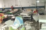 Teto desaba no Hospital da Restauração por causa da chuva