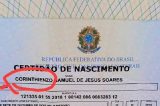 Corintiano registra filho com o nome de Corinthienzo