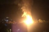 Incêndio de grandes proporções atinge Projac Incêndio de grandes proporções atinge Projac
