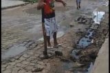 Morador de Uauá pede providências no saneamento de sua rua