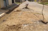 Aleluia: Embasa resolve problema de vazamento na Rua Dorivaldo Cardoso