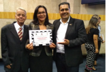 Coordenador da equipe de xadrez e professor de xadrez do CPM Juazeiro foram homenageados na Câmara Municipal de São Paulo