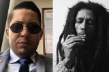 Igor Kannario publica foto de Bob Marley fumando e faz desabafo: “É essa porr* aí mesmo”