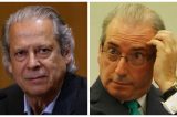 Dirceu e Eduardo Cunha dividem cela em Curitiba