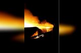 Incêndio atinge Feira da Sulanca em Caruaru