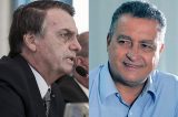 Dois adversários no lucro com a visita de Bolsonaro