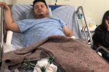 Sanfoneiro baleado em ação policial que matou bailarina é transferido