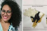 Professora produz materiais 100% táteis para aluno cego e viraliza nas redes sociais