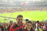 Torcedora do Flamengo que viralizou no Rock in Rio prevê gol de Gabigol: ‘Guardou para o Grêmio’