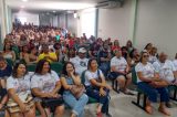 Professores lotam auditório da APLB-Sindicato no primeiro dia de protesto em Juazeiro