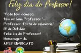 APLB Juazeiro deseja feliz Dia do Professor