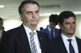 Possível candidatura de Moro a vice-presidente racha base de Bolsonaro