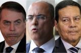 Bolsonaro se irrita com vídeo de Witzel chamando Mourão de “presidente”